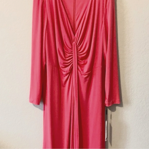 New Calvin Klein Coral Gown NWT - Picture 9 of 9